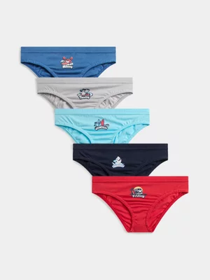 Jet Younger Boys 5PK Days of The Week Nautical Briefs