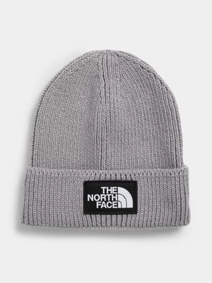 The North Face Grey Cuffed Beanie