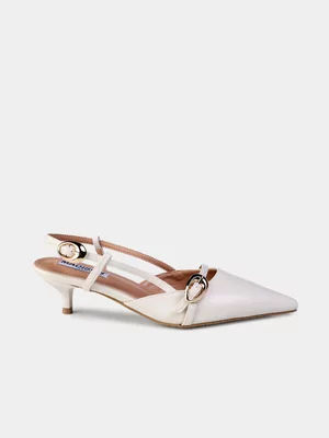 Women's Madison Nadine Off White Heels