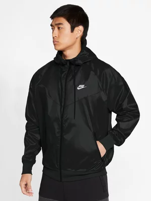 Nike Mens Sportswear Windrunner Black/White Jacket
