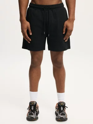 Men's Cotton On Black Everyday Fleece Shorts