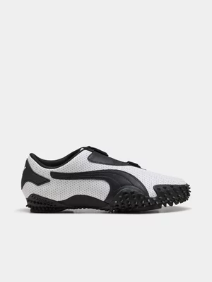 Puma Men's Mostro White/Black Perforated Sneaker