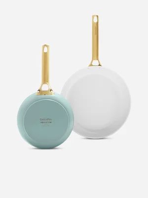 Greenpan Padova Reserve Frypan Set Smokey Blue 2Pc