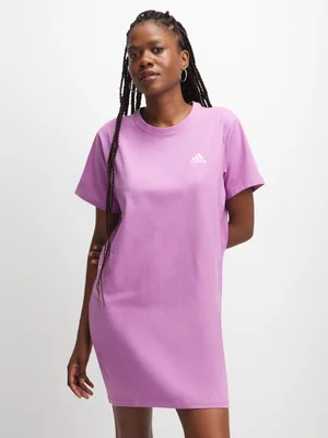 Women's adidas BOS Logo Purple T-shirt Dress