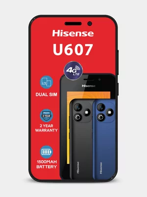 Hisense U607 Dual Sim - Vodacom (Network Locked)