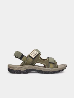 Men's Jeep Green  Carve Adventure Sandal