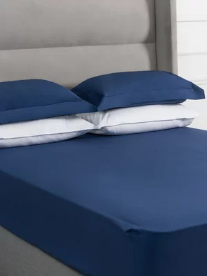 Guest House The Cool Crisp Fitted Sheet 200tc Ink