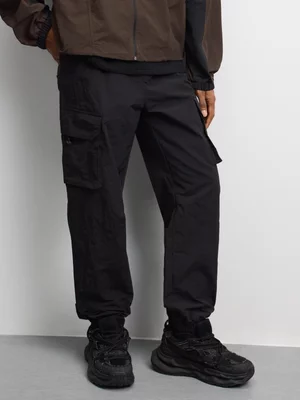 The FIX Men's Black Taslon Utility Jogger Pants