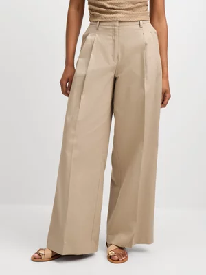 Jet Women’s Stone Pleated Chino Wide Leg