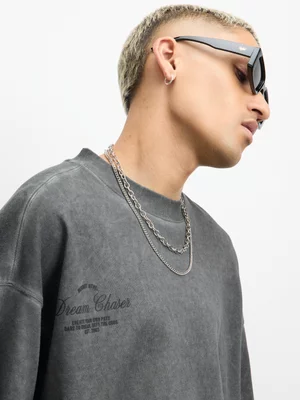 Redbat Athletics Men's Charcoal T-Shirt