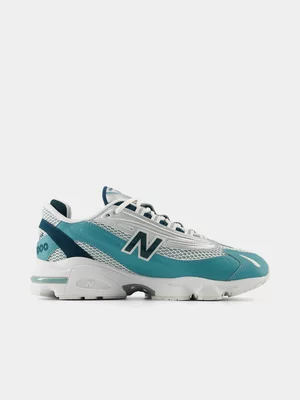 New Balance Men's M1000 White/Teal Sneaker