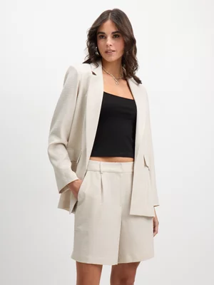 Exact Women's Natural Structured Shorts