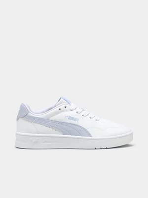 Junior Puma Court Lally White/Grey Sneaker