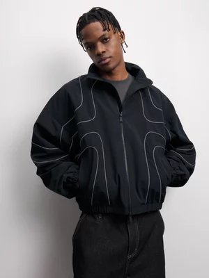 Redbat Athletics Men's Black Windbreaker