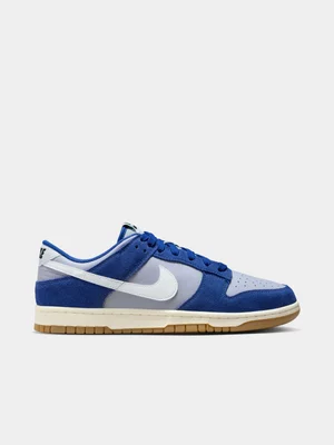Nike Men's Dunk Low Retro SE White/Grey/Blue Sneaker