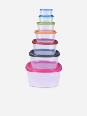 Excellent Houseware Storage Boxes 7Pcs With Lid