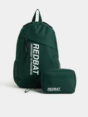 Redbat Unisex Forest Green Back Pack