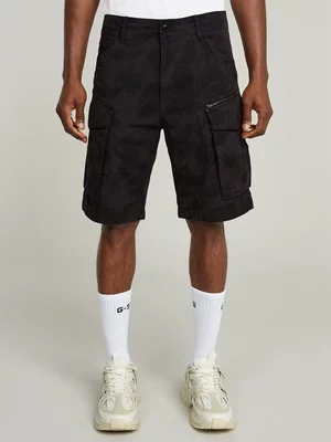 G-Star Men's Rovic Zip Relaxed Black Shorts