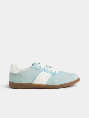 Jet Women's Light Blue Slimsole Fashion Lace Up Sneaker