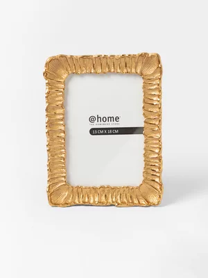 Organic Gold Picture Frame 13 x 18cm