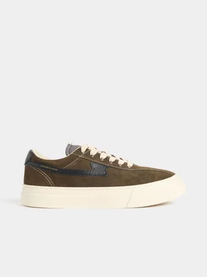 Stepney Workers Club Men's S-Strike Suede Woodland Sneaker