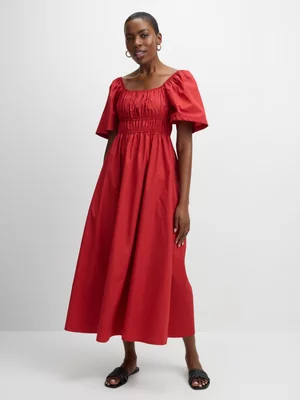 Jet Women’s Red Princess Maxi Dress