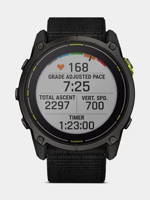 Garmin Enduro 3 Carbon Grey/Black Sport Band Smartwatch