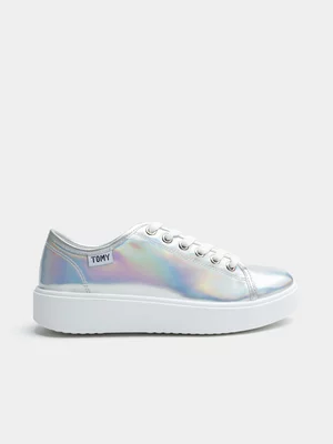 Women's Tomy Flick Silver Sneaker