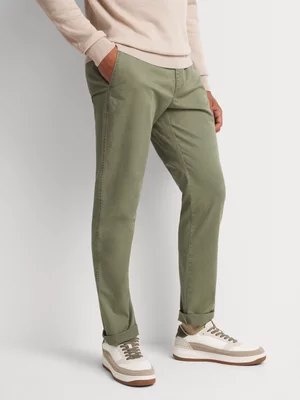 Men's Markham Washed Straight Slim Fatigue Chino