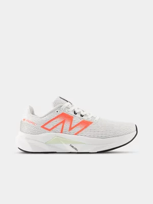 New Balance Womens Fuelcell Propel v5 White/Red Running Shoes 