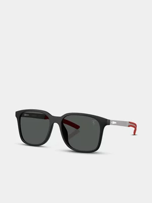 Ferrari Scuderia Injected Sunglasses Black Matte- 57