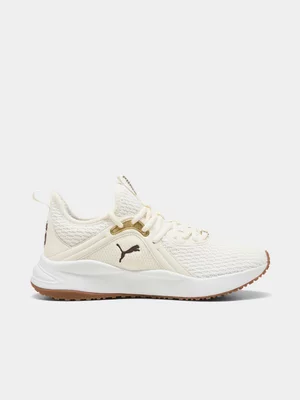 Women's Puma Softride Karma White/Brown Sneaker