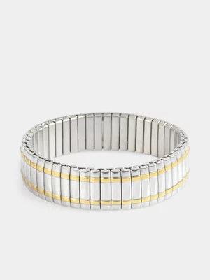 Markham Men's Two-Tone Expander Bracelet