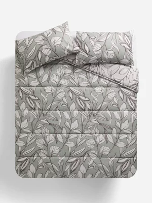 Jet Home Sketch Leaf Comforter Set