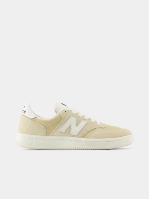 New Balance Junior T500 Tan Suede Sneaker