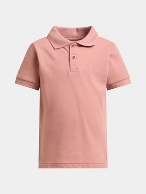 Jet Younger Boys Dusty Pink Core Golfer