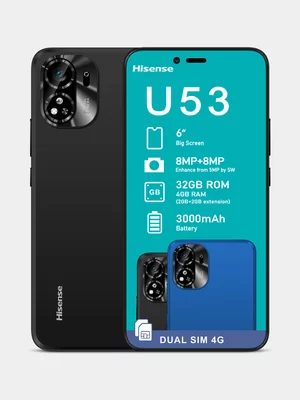 Hisense U53 Dual Sim Network Locked - MTN