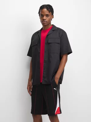 Puma Men's Scuderia Ferrari Race Black Shorts