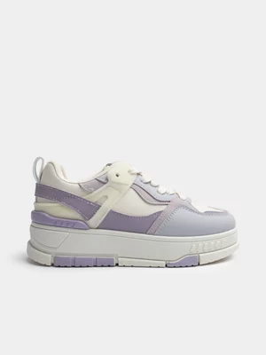 Women's TomTom ERL300-2 Purple/White Sneaker