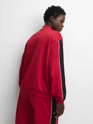 The FIX Men's Red Co-Ord Track Top