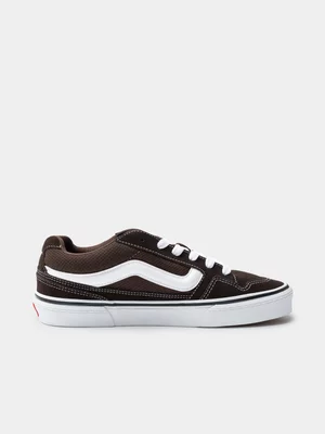 Mens Vans Caldrone Brown/White Sneaker