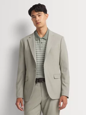 Markham Men's Skinny Soft Olive Suit Jacket