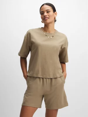 Exact Women's Natural Fleece Shorts