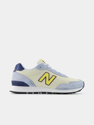 Women's New Balance 515 Blue/Yellow Sneaker