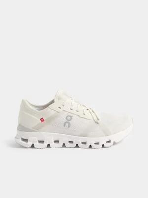 On Running Women's Cloud x 4 AD White/Wolf Sneaker