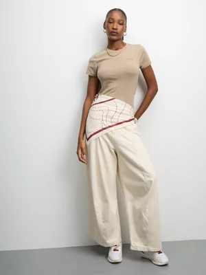 Redbat Classics Women's Crew Taupe T-shirt