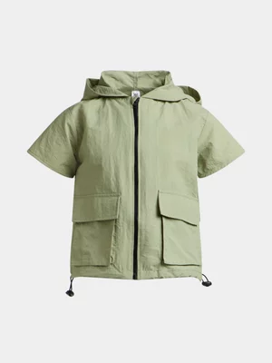 Jet Older Girls Fatigue Zip Through Hoodie