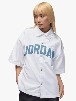 Jordan Women's Flight Woven Short-Sleeve Top