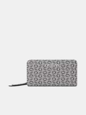 Women's Guess Black Remy French Wallet
