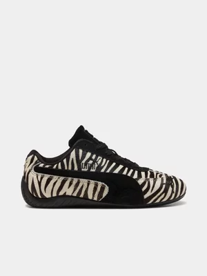 Puma Women's Speedcat Zebra White/Black Sneaker